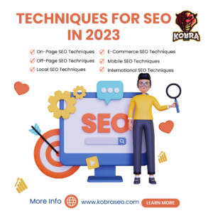 Techniques for SEO in 2023